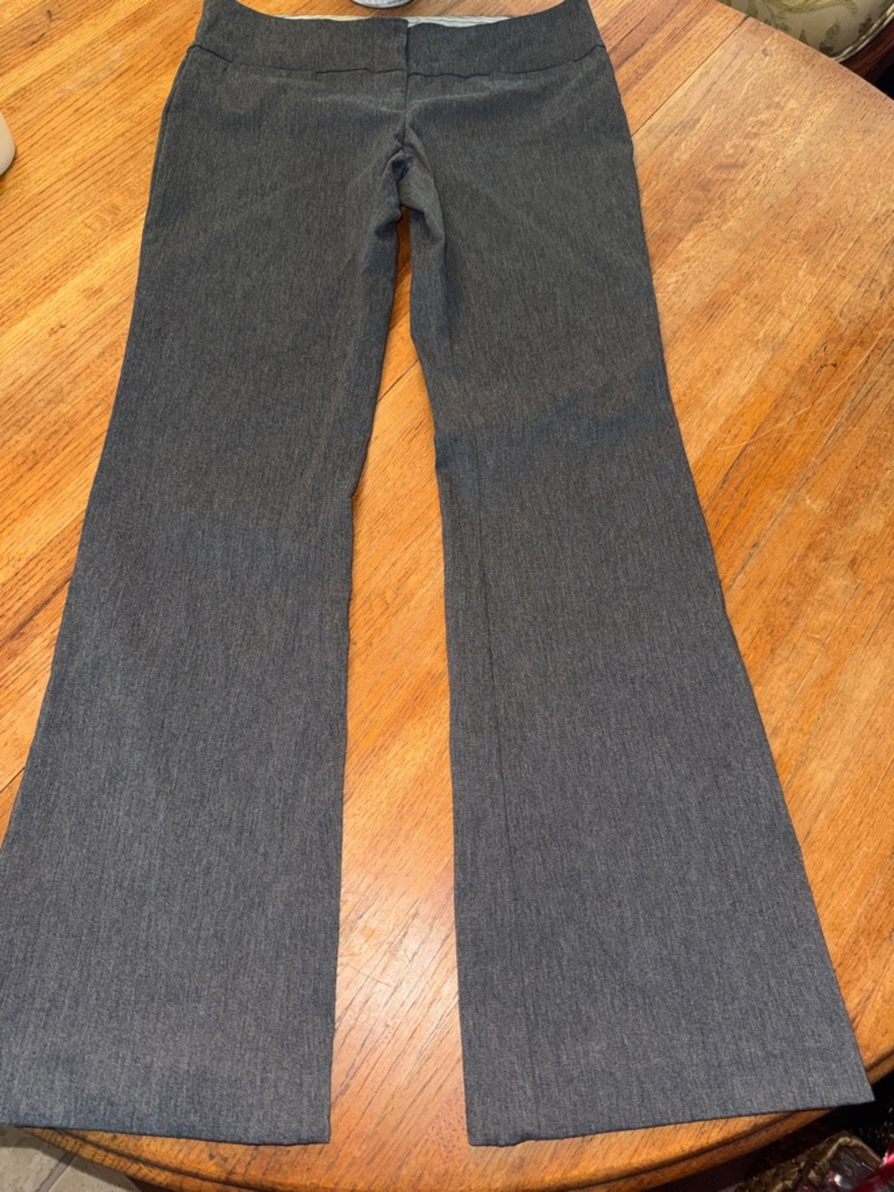 zinc Black Wide-Leg Corduroy Pants